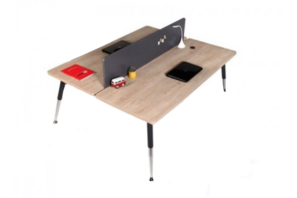 Valencia İkili Workstation Melamin Seperatör 180