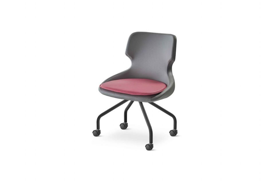 Sandalye 5010 S Kromaj Ayaklı Siyah Boyalı Sandalye S-01
