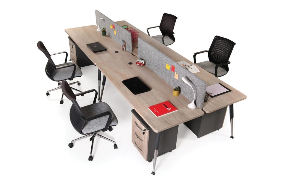 Valencia  Dörtlü Workstation