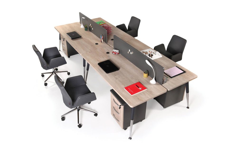 Valencia  Dörtlü Workstation