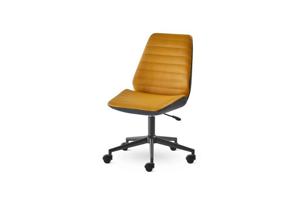 Sandalye 5020 S Kromaj Ayaklı Siyah Boyalı Sandalye S-04