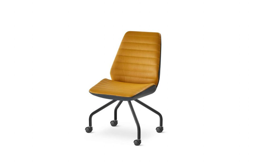 Sandalye 5020 S Kromaj Ayaklı Siyah Boyalı Sandalye S-01