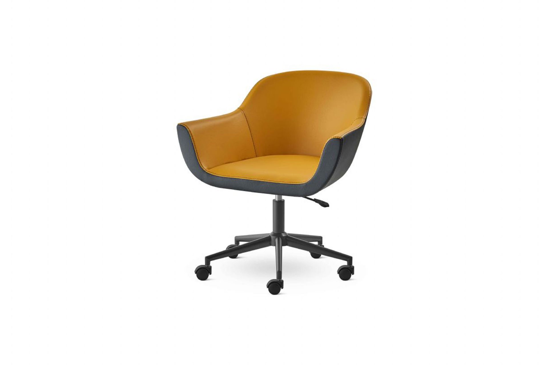 Sandalye 6000 S Kromaj Ayaklı Siyah Boyalı Sandalye S-04